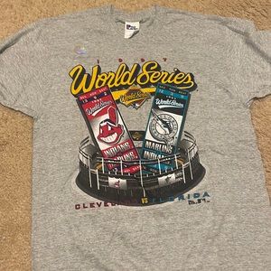 OFFICIAL 1997 World Series T-Shirt - Brand New never worn Retro